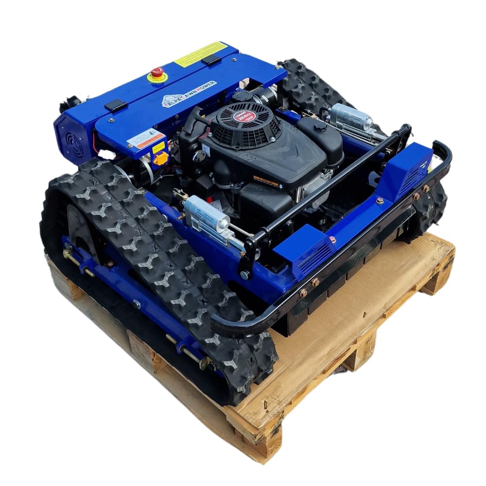 Tondeuse à gazon à chenilles télécommandée Trincia Herba 225cc