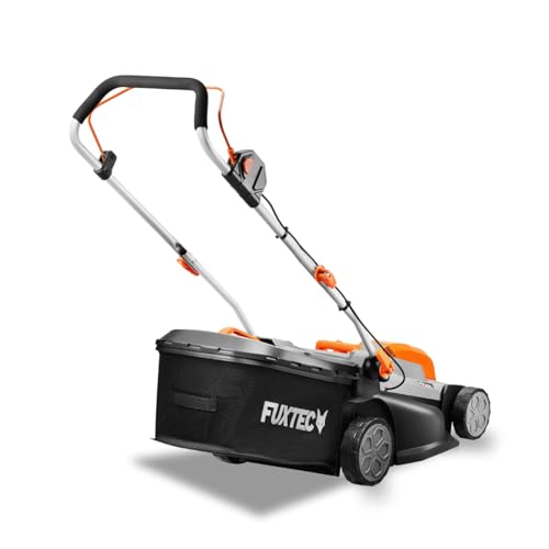 Tondeuse sans fil FUXTEC 40V E2RM43 – 43 cm, Bac 40L, Hauteur réglable