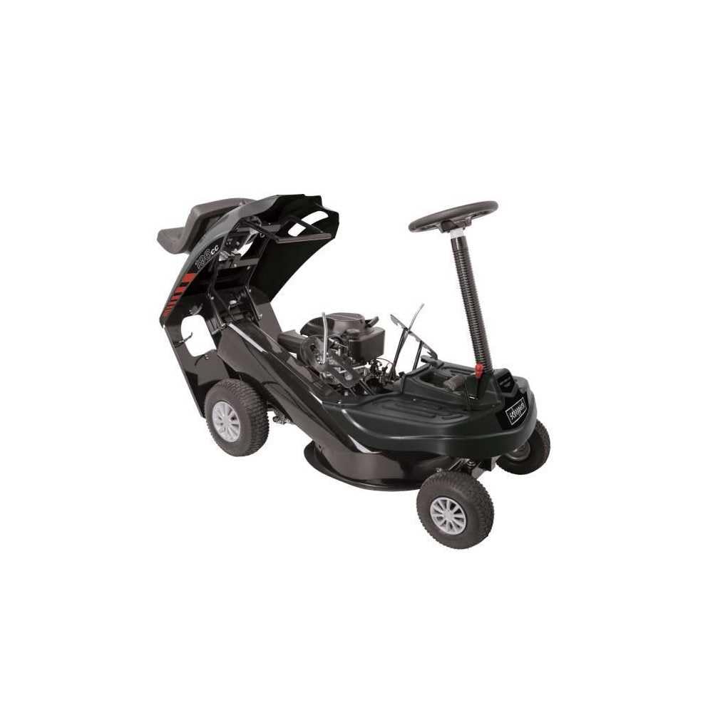 Tondeuse autoportée Scheppach MR196-61 – Coupe 61 cm, Moteur 6,5 CV