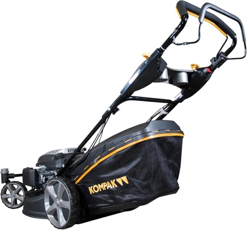 Tondeuse Kompak KP-KCC51E-SPZ – Mulching, Démarrage électrique, Rotation 360°