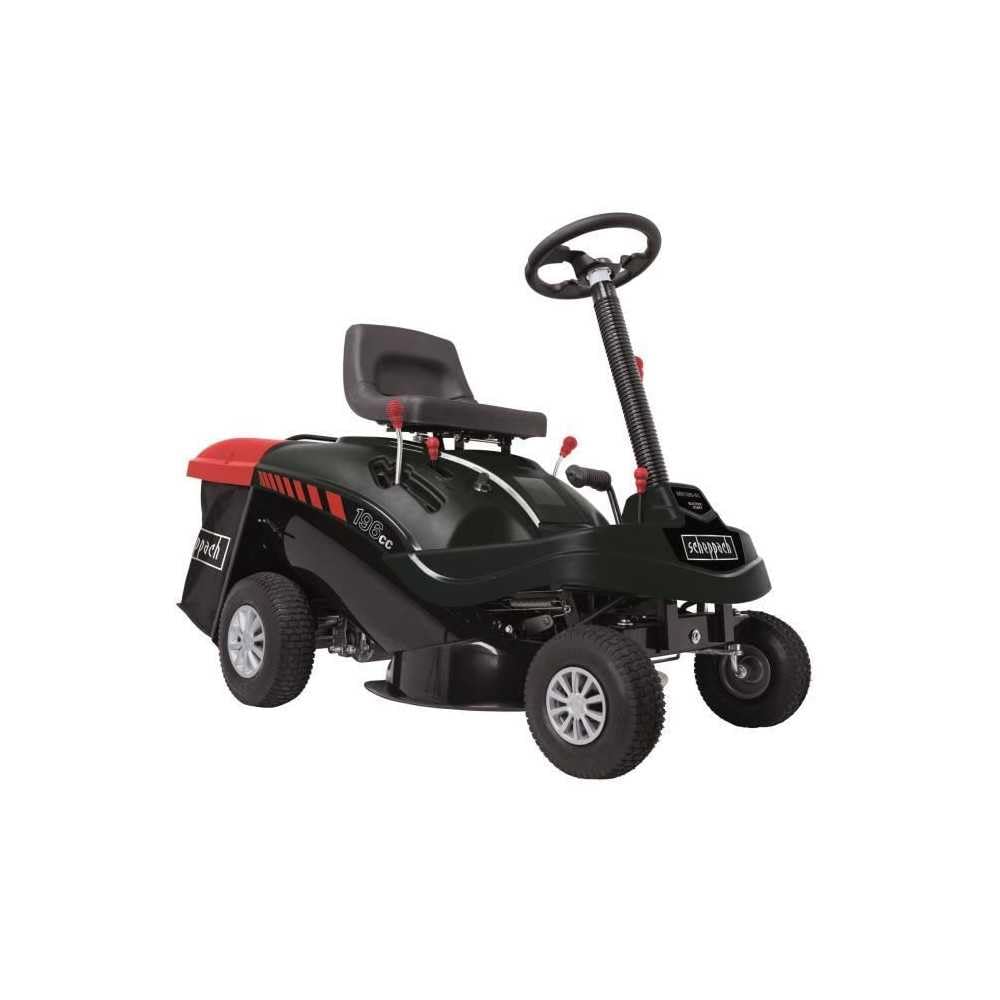 Tondeuse autoportée Scheppach MR196-61 – Coupe 61 cm, Moteur 6,5 CV