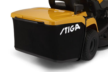 Tracteur de pelouse STIGA Estate 598 – Coupe 98 cm, Bac 240L, LED