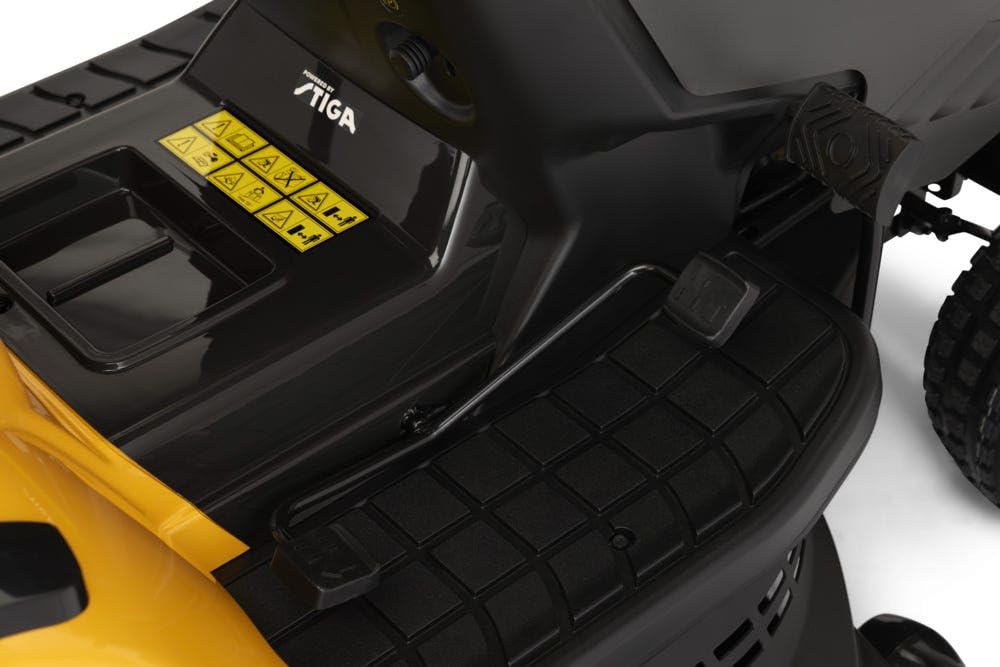 Tracteur de pelouse STIGA Estate 598 – Coupe 98 cm, Bac 240L, LED