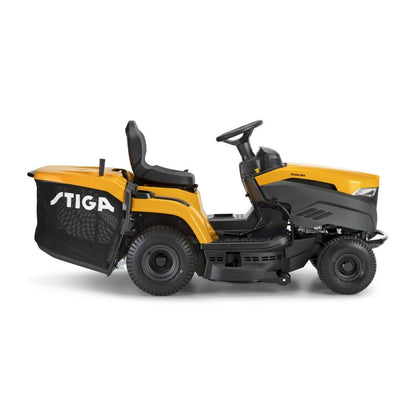 Tracteur tondeuse Stiga Estate 384 – Coupe 84 cm, Cesto 240L