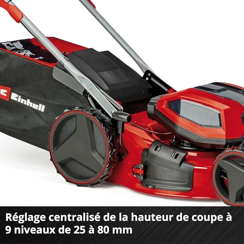Tondeuse sans fil Einhell GP-CM 36/52 S Li BL – 52 cm, 36V, 4 Batteries 5,2Ah