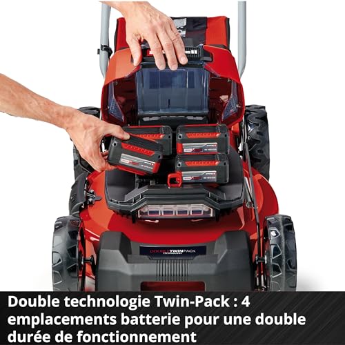 Tondeuse sans fil Einhell GP-CM 36/52 S Li BL – 52 cm, 36V, 4 Batteries 5,2Ah