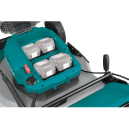 Tondeuse autotractée Makita 36V (2x18V) – 4 batteries 5Ah DLM462PT4
