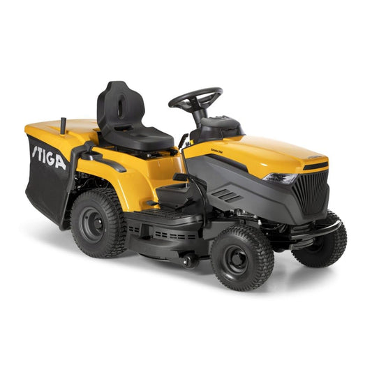 Tracteur tondeuse Stiga Estate 384 – Coupe 84 cm, Cesto 240L