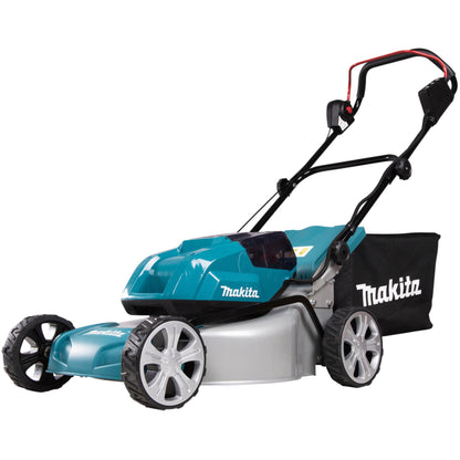 Tondeuse sans fil Makita DLM463PT2 – 36V, Largeur 46 cm