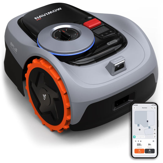Robot tondeuse Navimow i105E – 500 m², Navigation RTK & Vision IA
