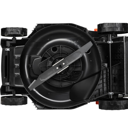 Tondeuse sans fil FUXTEC 40V E2RM43 – 43 cm, Bac 40L, Hauteur réglable