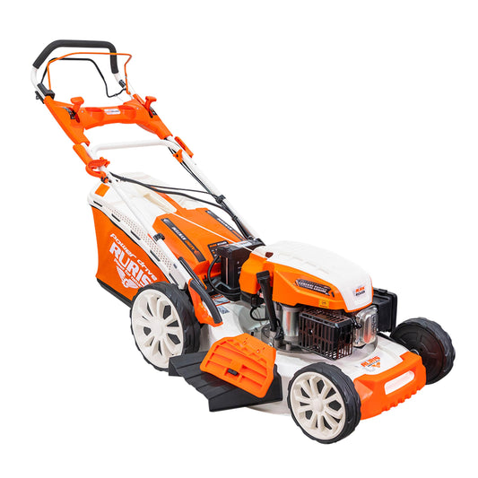 Tondeuse à gazon thermique RURIS RX500S – 196cc, 5 en 1 Mulching