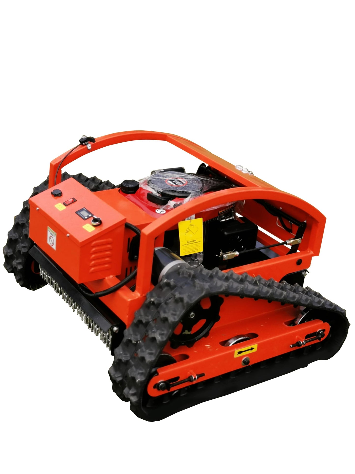 Tondeuse à gazon télécommandée à chenilles – Moteur 225cc
