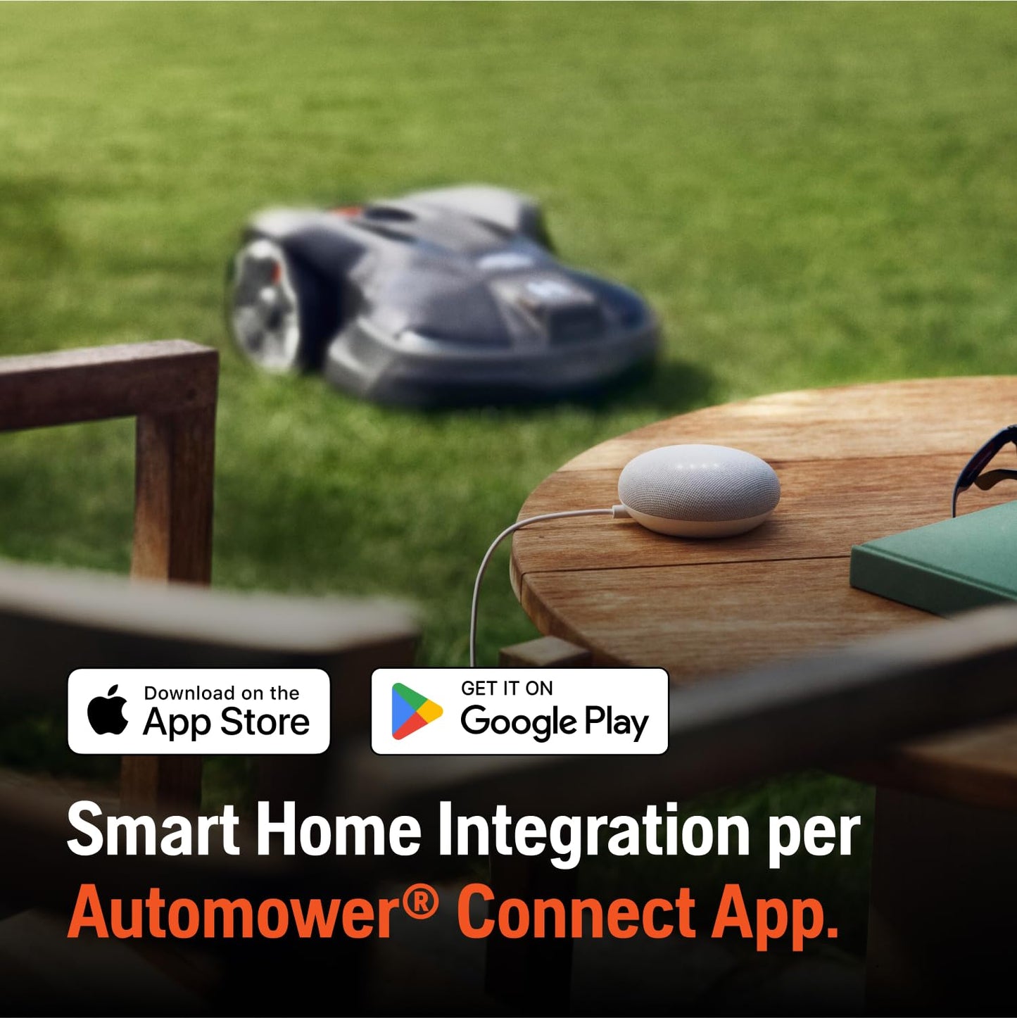 Robot tondeuse Husqvarna Automower® Aspire R4 – 400 m², Sans fil
