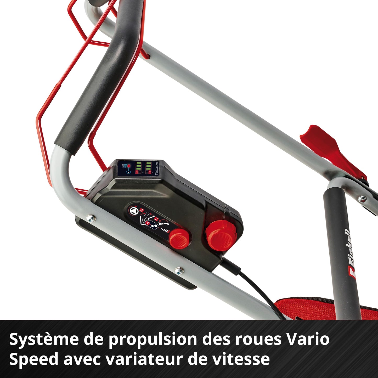 Tondeuse sans fil Einhell GP-CM 36/52 S Li BL – 52 cm, 36V, 4 Batteries 5,2Ah