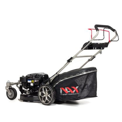 Tondeuse à gazon à essence NAX 5000S – 56 cm, Panier 75L