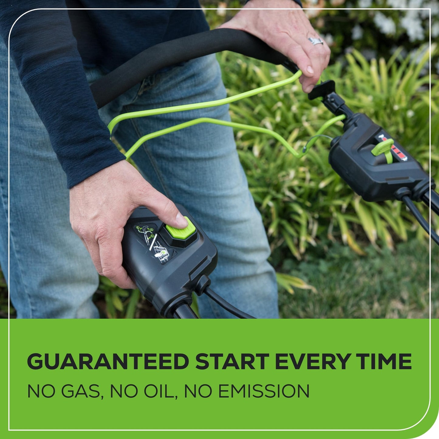 Tondeuse automotrice Greenworks MO80L410 Pro – 80V, 53,3 cm, Batterie 4,0Ah