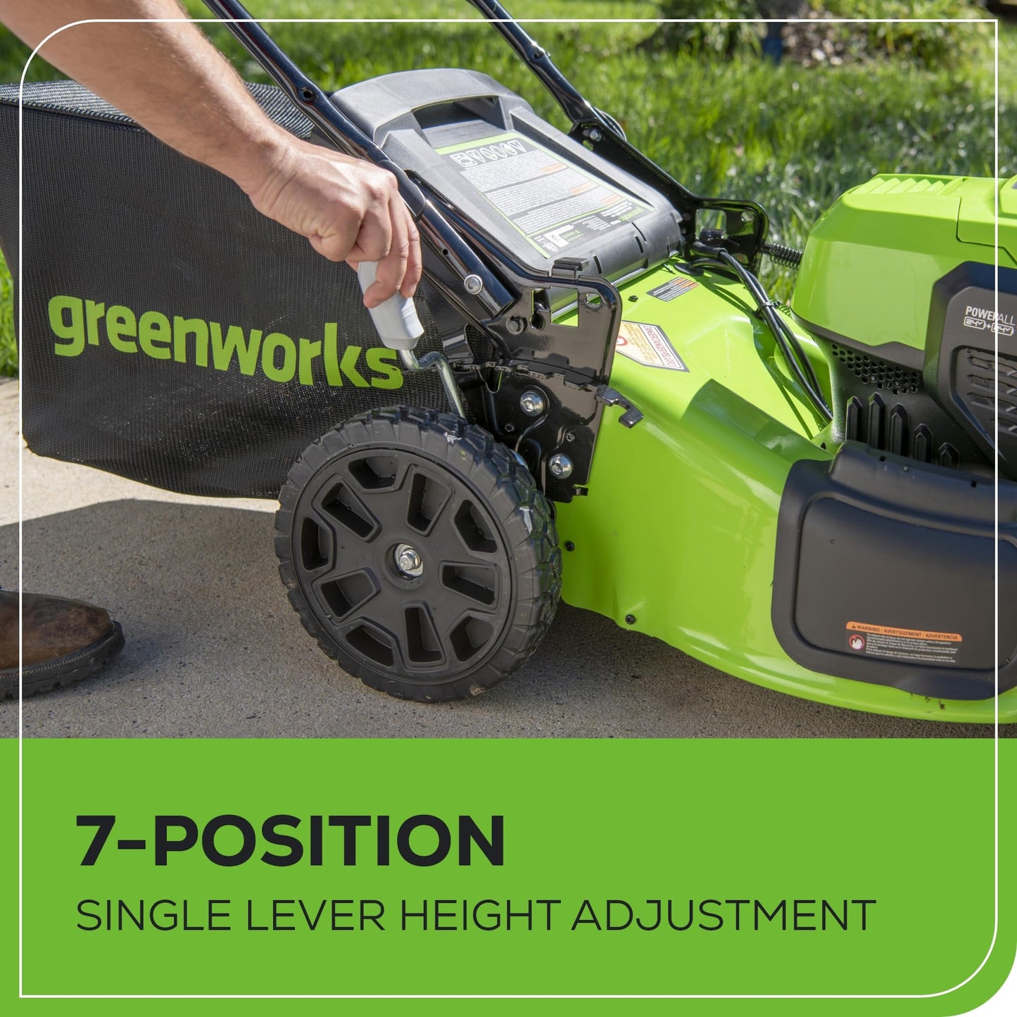 Tondeuse à pousser Greenworks 48V Brushless – 20