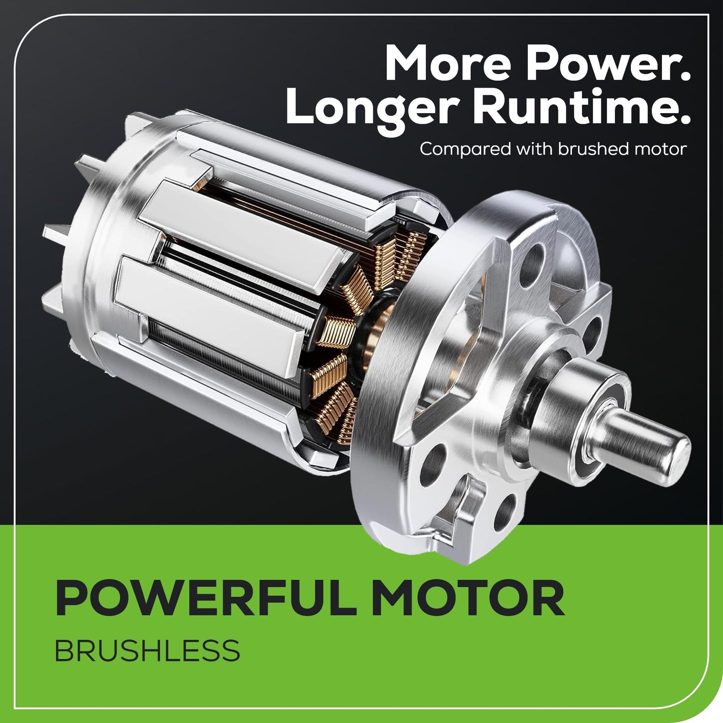 Tondeuse à pousser Greenworks 48V Brushless – 20