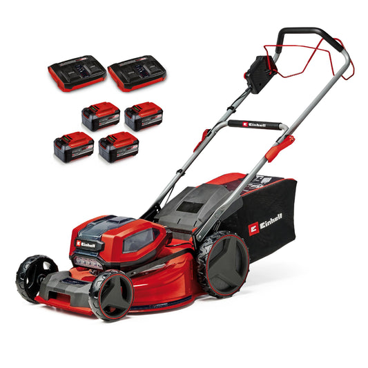 Tondeuse sans fil Einhell GP-CM 36/52 S Li BL – 52 cm, 36V, 4 Batteries 5,2Ah