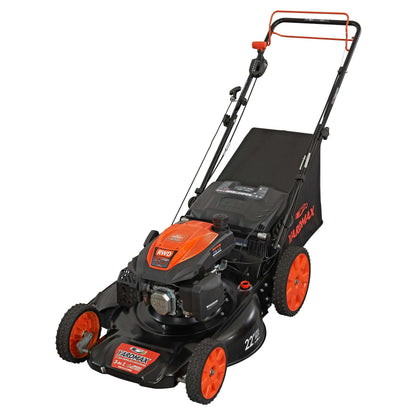 Tondeuse autotractée YARDMAX 22'' – 201cc, 6 vitesses CVT, 3 en 1