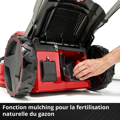 Tondeuse sans fil Einhell GP-CM 36/52 S Li BL – 52 cm, 36V, 4 Batteries 5,2Ah