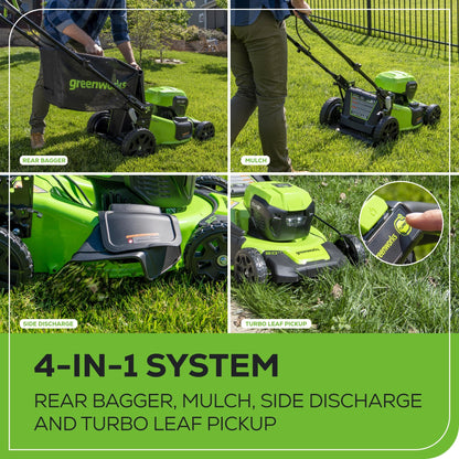 Tondeuse à pousser Greenworks 48V Brushless – 20