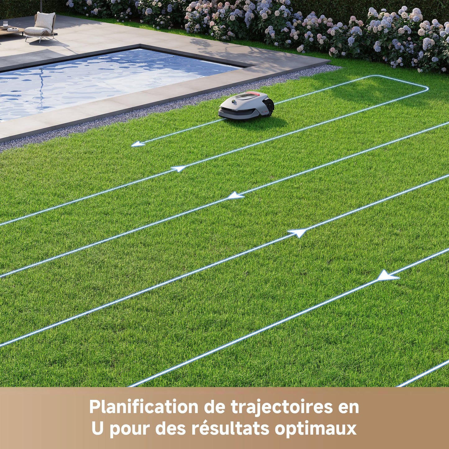 Robot tondeuse DREAME A1 Pro – 2000 m², 3D-LiDAR OmniSense, Application incluse