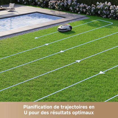 Robot tondeuse DREAME A1 Pro – 2000 m², 3D-LiDAR OmniSense, Application incluse